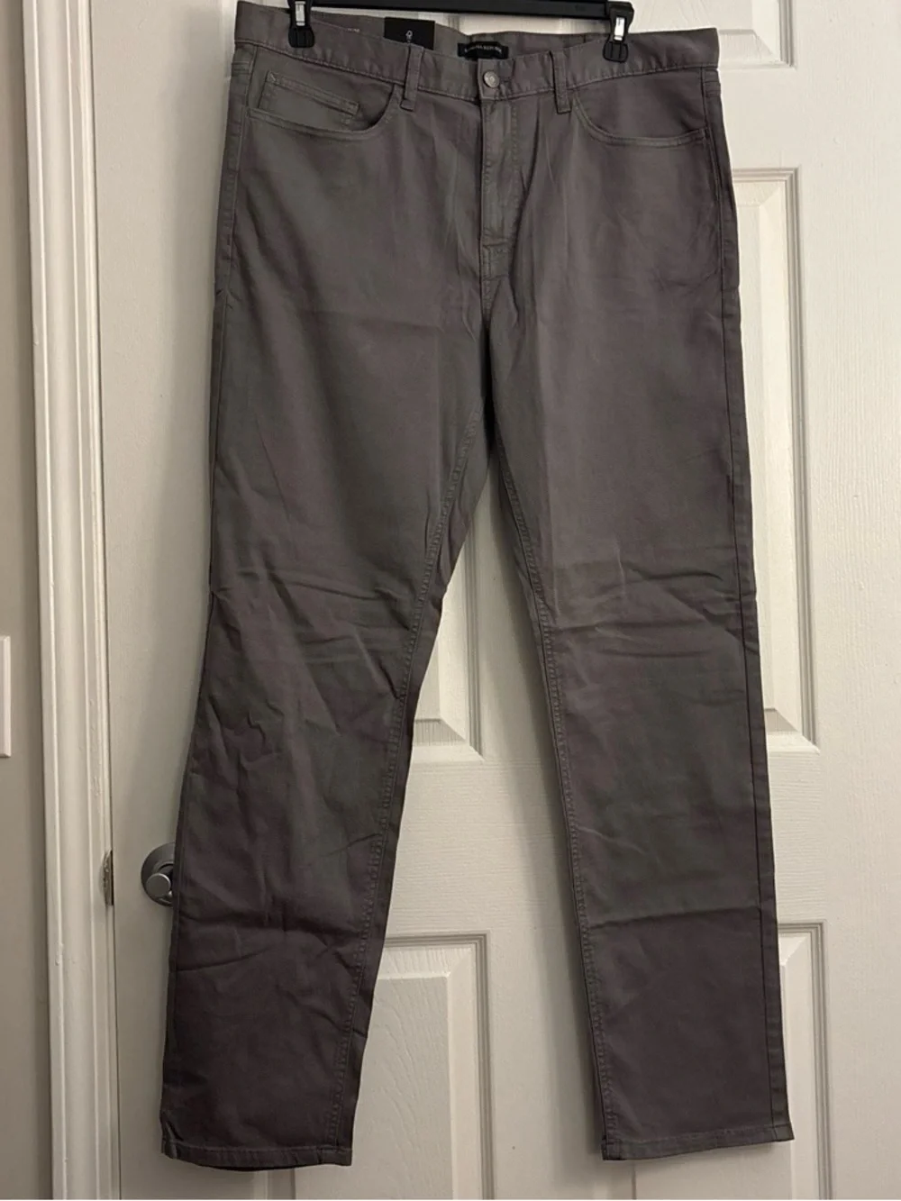 Brand new with tags men’s gray 38x34 Banana Republic 5 pocket twill pant